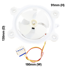 Fan Assembly Freezer L