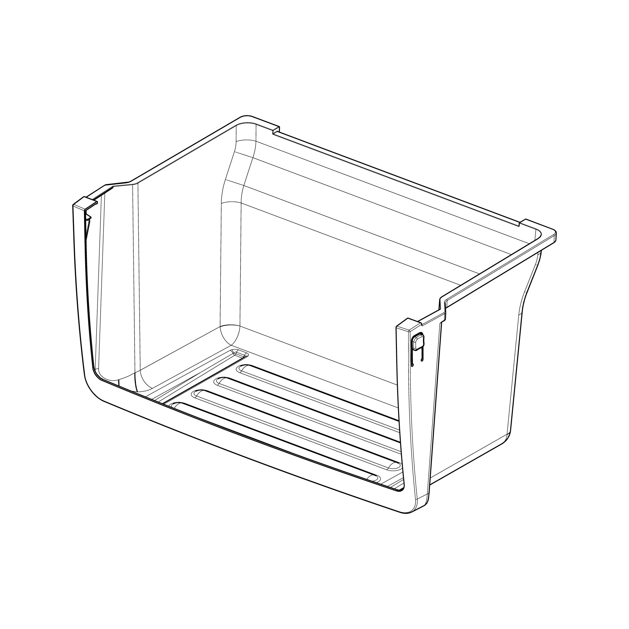 Vegetable Box - White