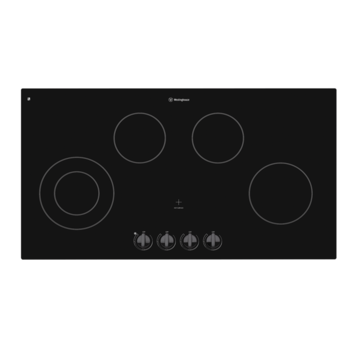 Hob glass frame assy