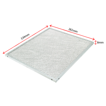 Filter 282mm X 334mm X 8mm Thick