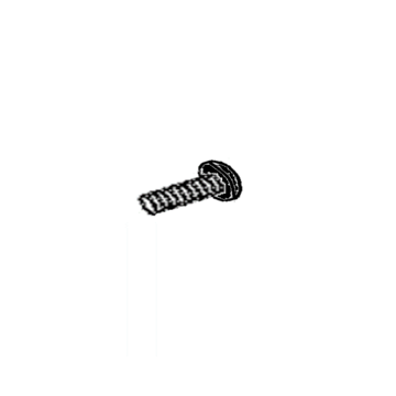 Screw #10-16x5/8 pan ph2 blk