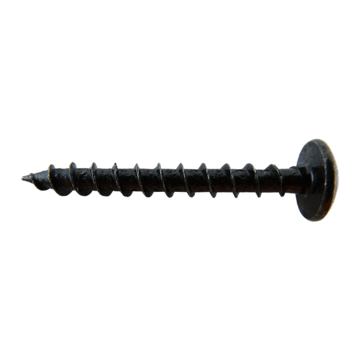 Screw #8-10x35 pan ph2 p/b bk
