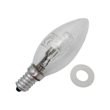 Kit Lamp 28w Halogen E14 Clear